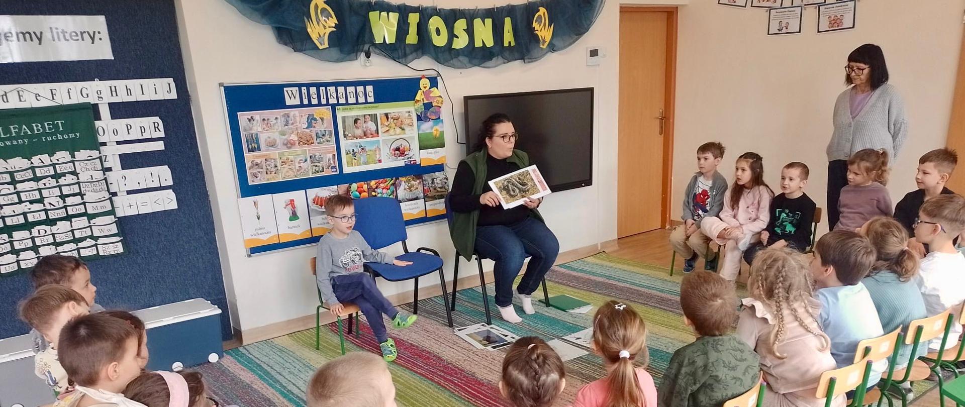 Spotkanie z przyrodą w Przedszkolu Samorządowym nr 7 „Kasztanowy Zakątek” w Białymstoku