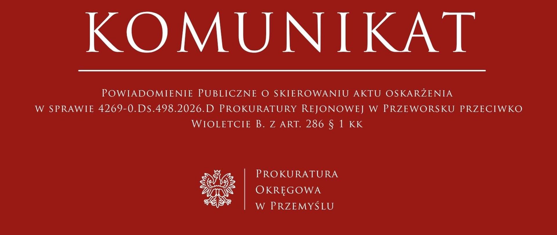 Ogłoszenie