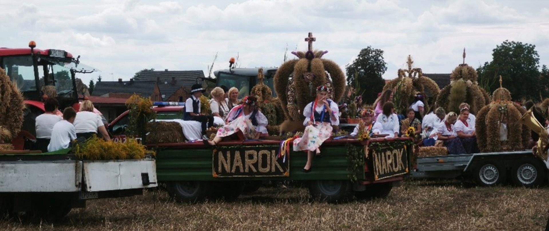 Uroczystości dożynkowe w Gminie Dąbrowa
