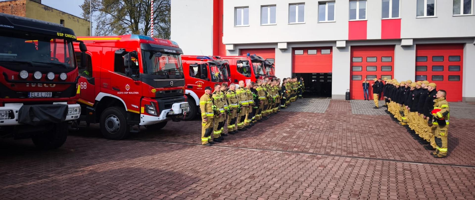 Ćwiczenia powiatowe sił i środków KSRG z terenu powiatu łaskiego pod kryptonimem "Warsztaty Ratownicze 2026"