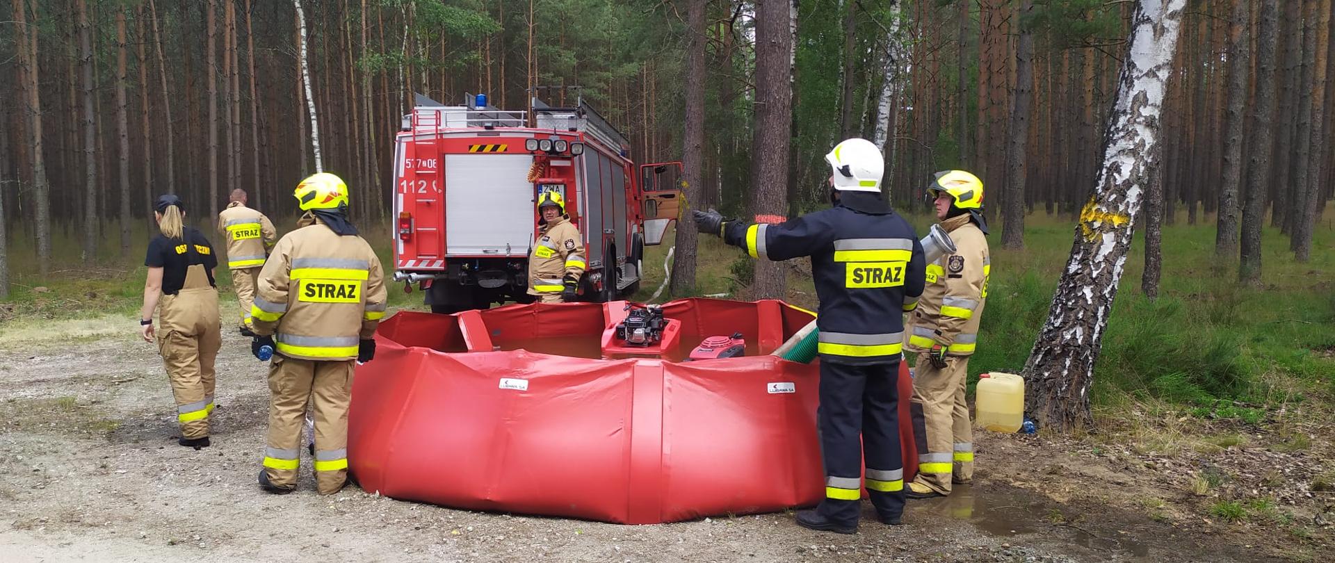Ćwiczenia las Tuczno - Człopa