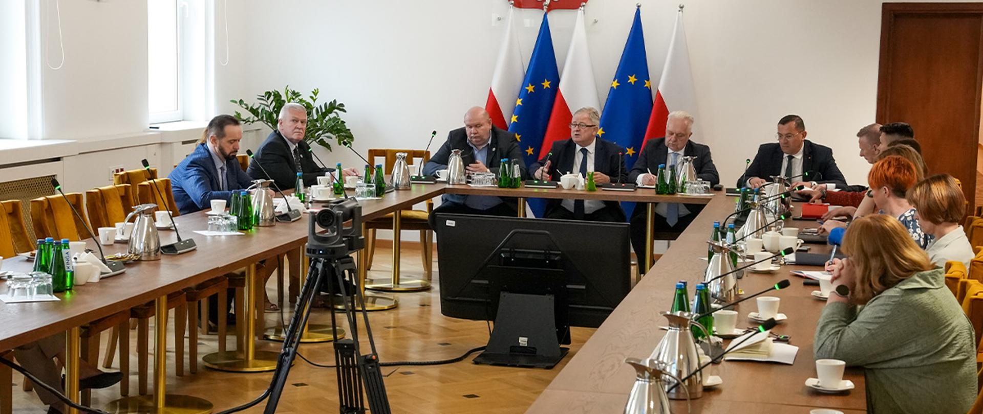 Zespół Zarządzania Kryzysowego (fot. MRiRW)