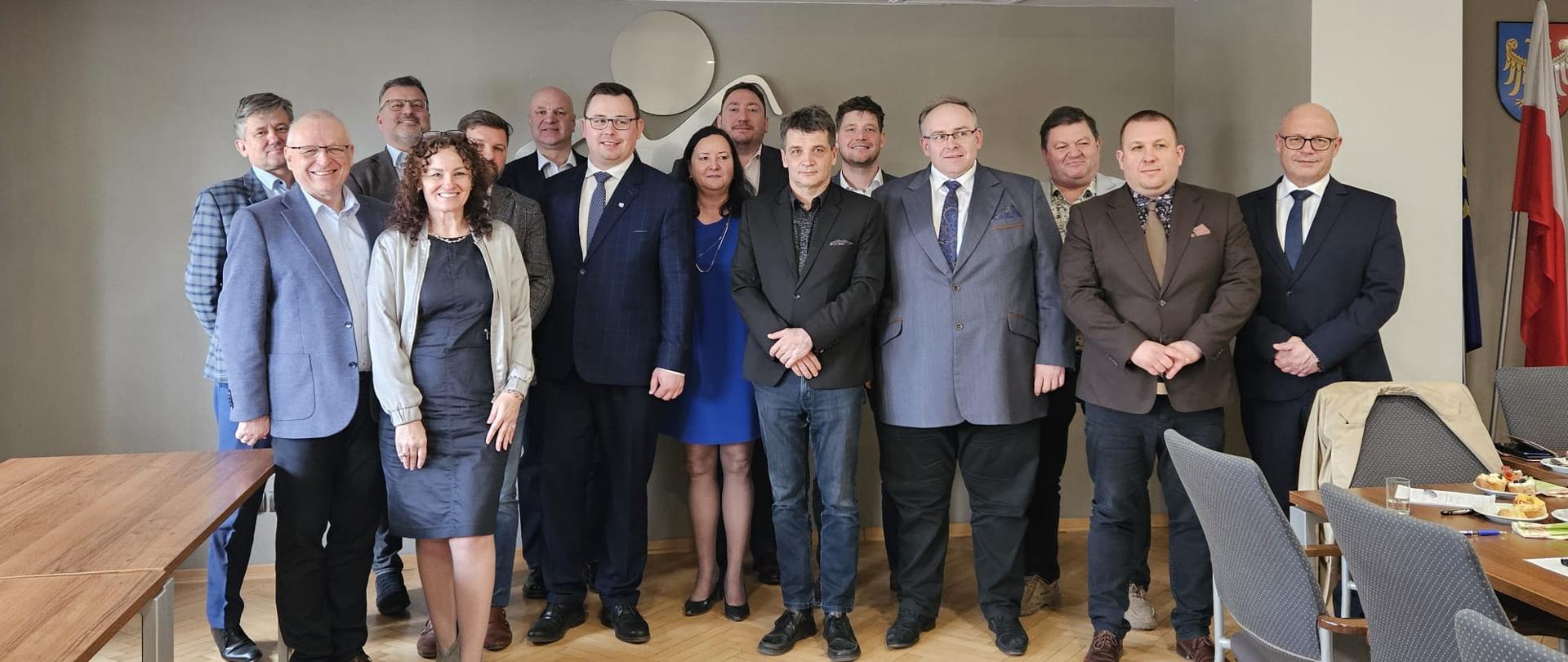 Spotkanie z przedstawicielami Jednostek Samorządu Terytorialnego w Starostwie Powiatowym w Bielsku-Białej