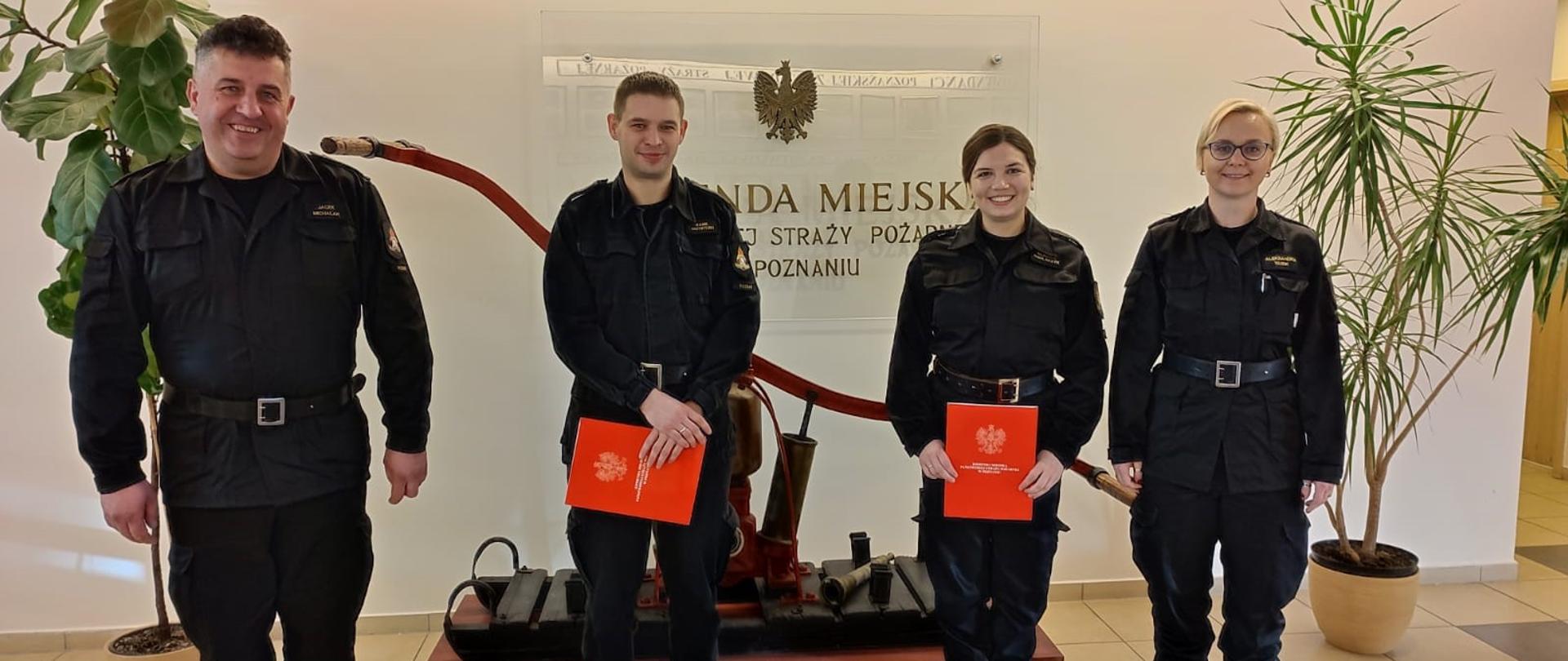 Awansowani na wyższe stanowiska służbowe