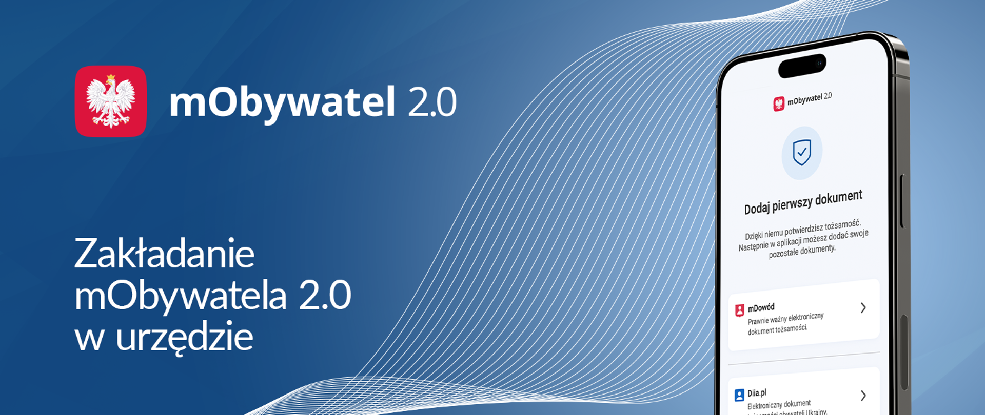 Zakładanie mObywatela 2.0 w urzędzie. 