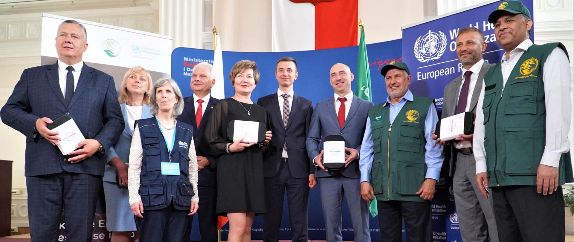 Saudyjczycy i WHO wspierają polskich ratowników