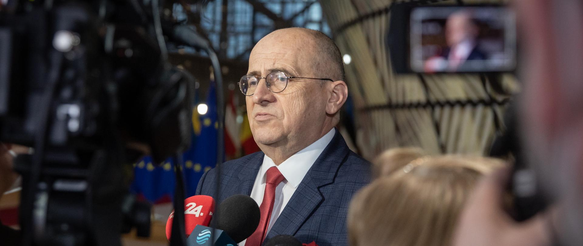 Minister Rau uczestniczył w posiedzeniu Rady do Spraw Zagranicznych w Brukseli