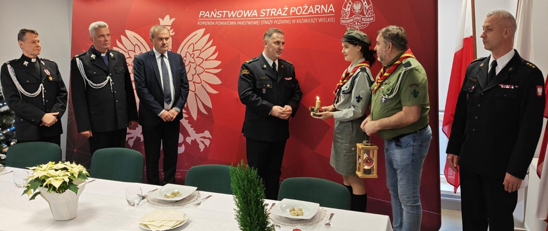 Wigilia kazimierskich strażaków