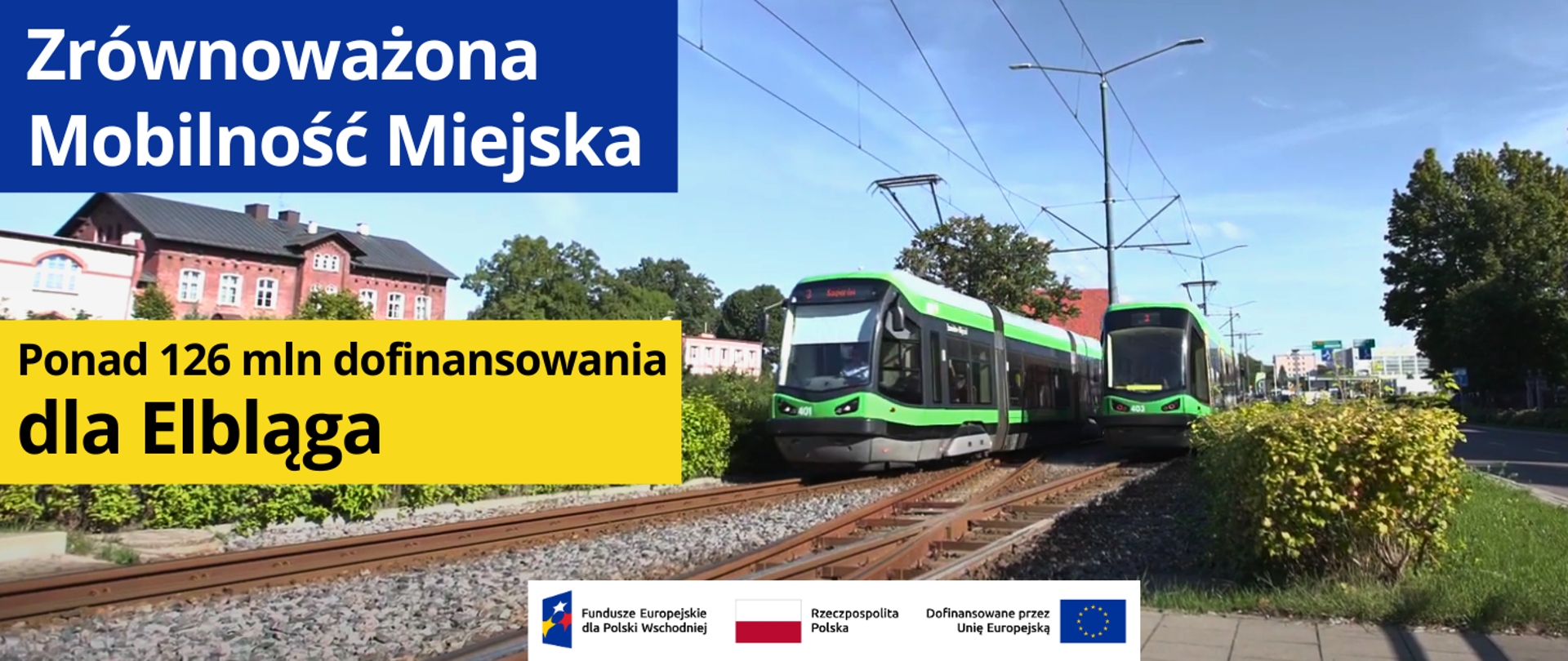 Elbląg stawia na zrównoważoną mobilność miejską