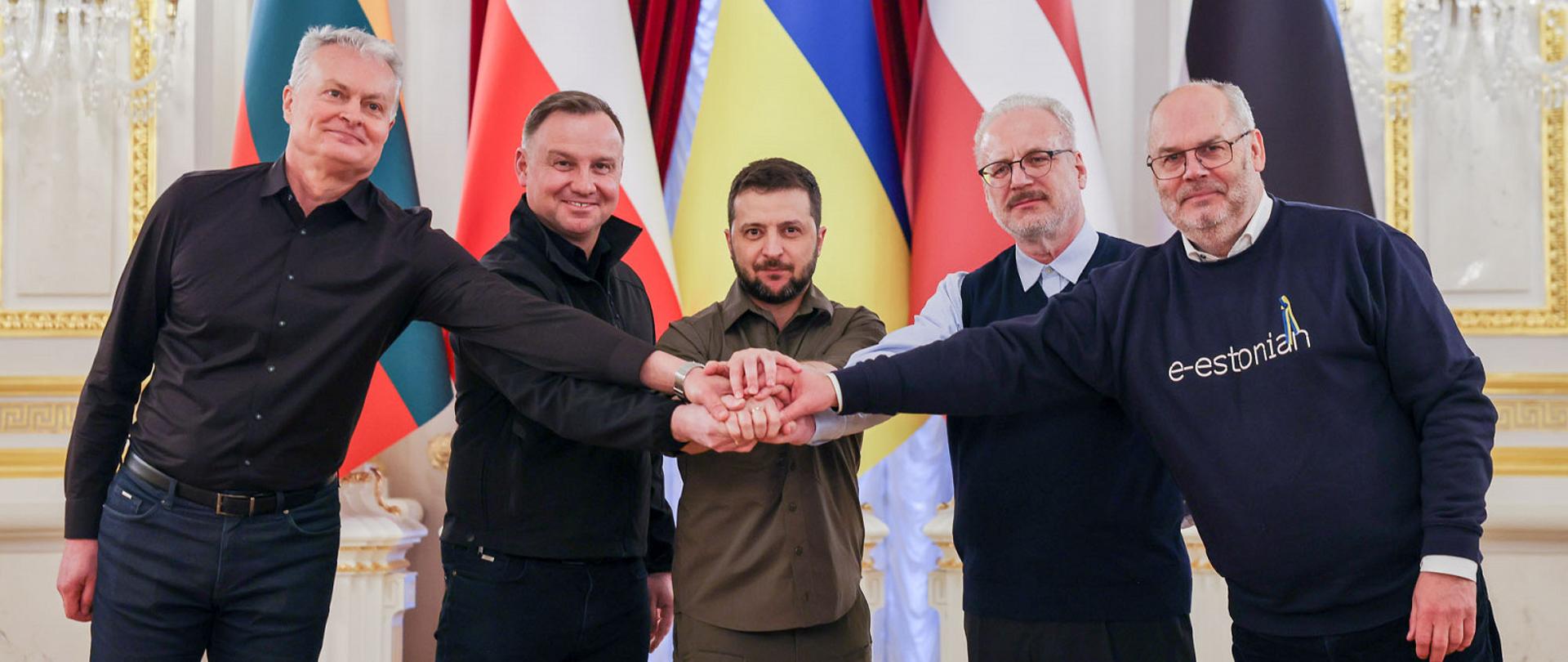 President A. Duda visits Ukraine_13 April 2022