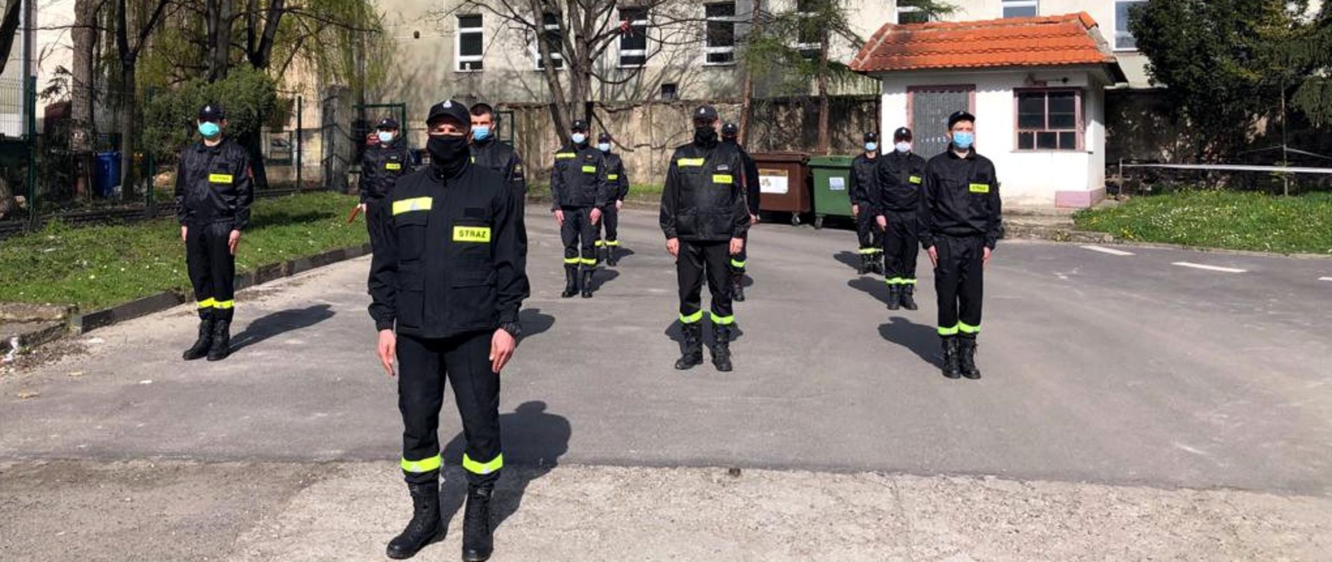 Strażacy podczas szkolenia