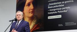 „Dziedzictwo za granicą. Baza poloników” – inauguracja portalu Instytutu POLONIKA, fot. Danuta Matloch