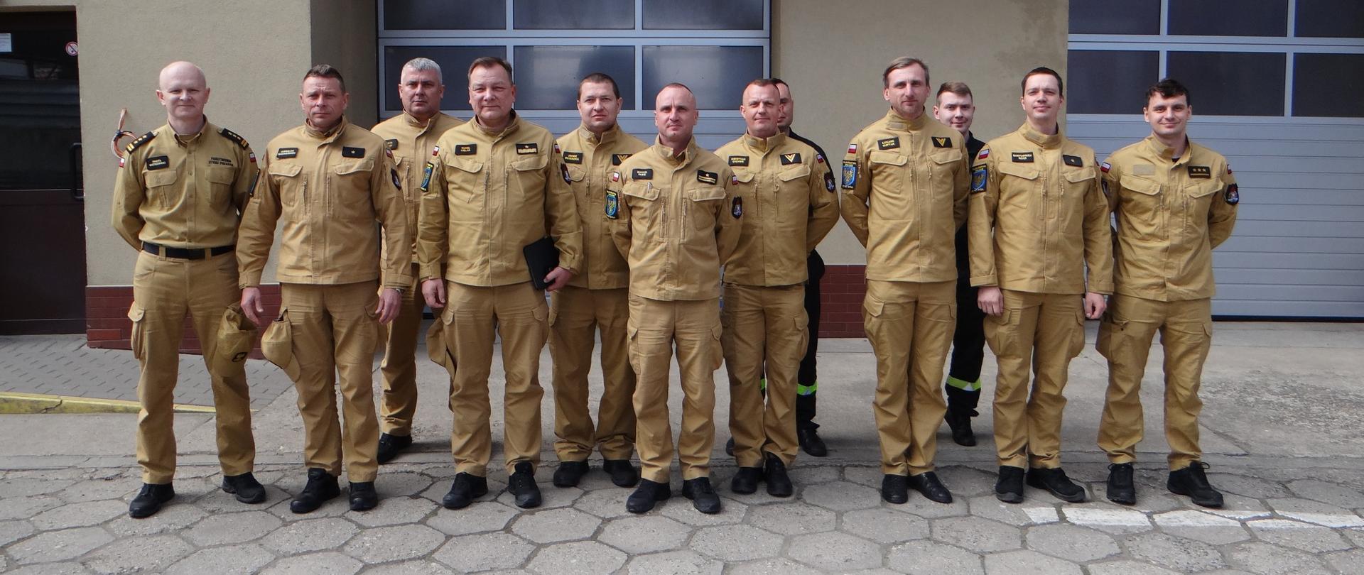 Wizyta nadbryg. Pawła Kielara - Opolskiego Komendanta Wojewódzkiego PSP w Opolu na terenie powiatu nyskiego