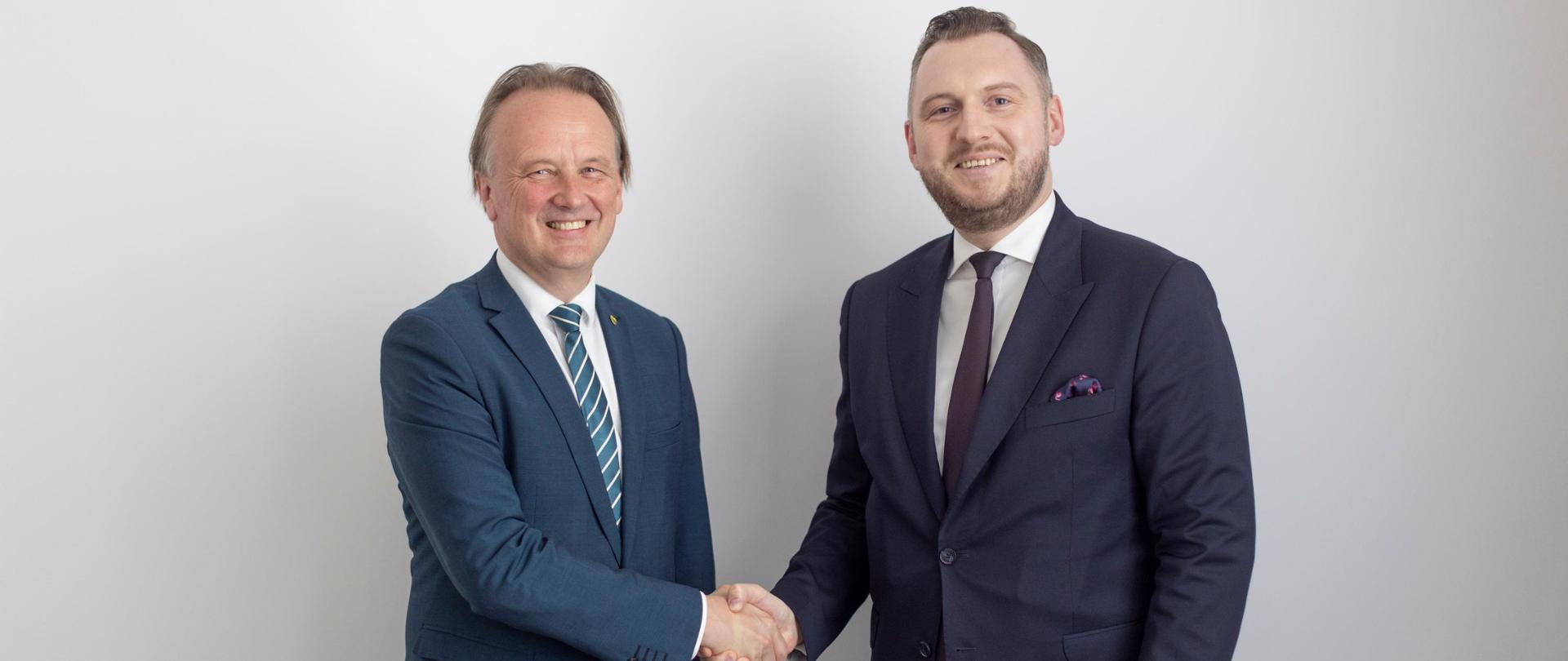 Wiceminister Konrad Wojnarowski spotkał się z wiceministrem spraw wewnętrznych Litwy Arnoldasem Abramavičiusem 