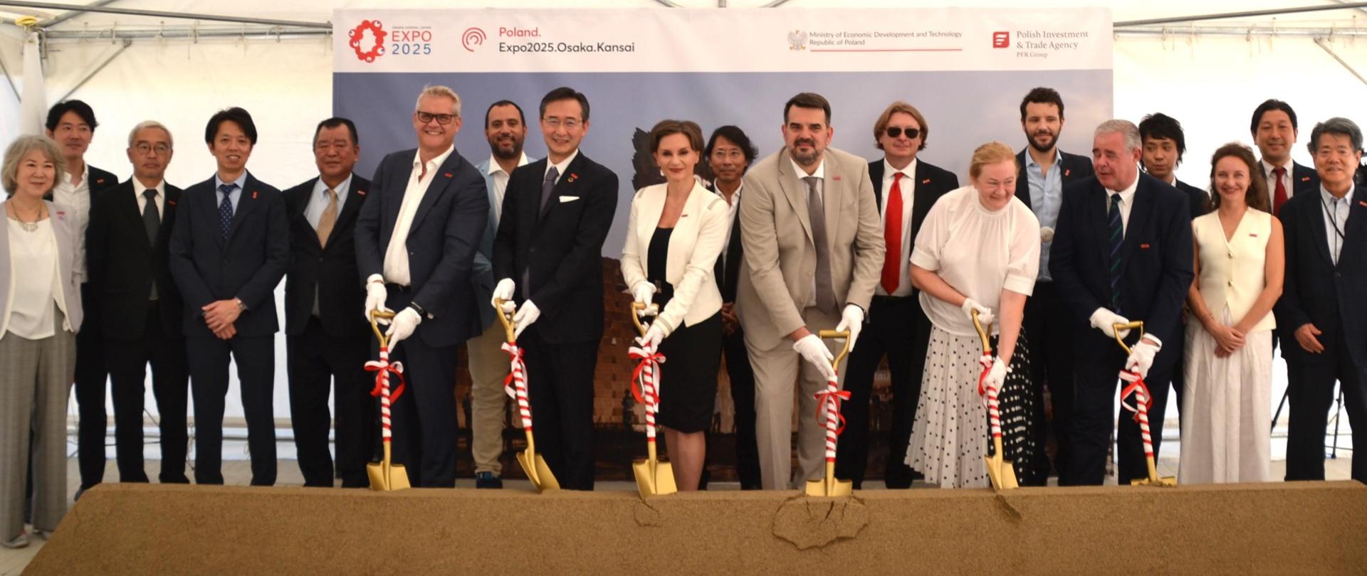 Inauguracja budowy Pawilonu Polski na Wystawę Światową Expo 2025 Osaka III