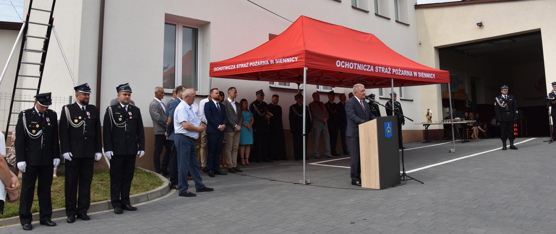 Uroczystości Ochotniczej Straży Pożarnej w Siennicy