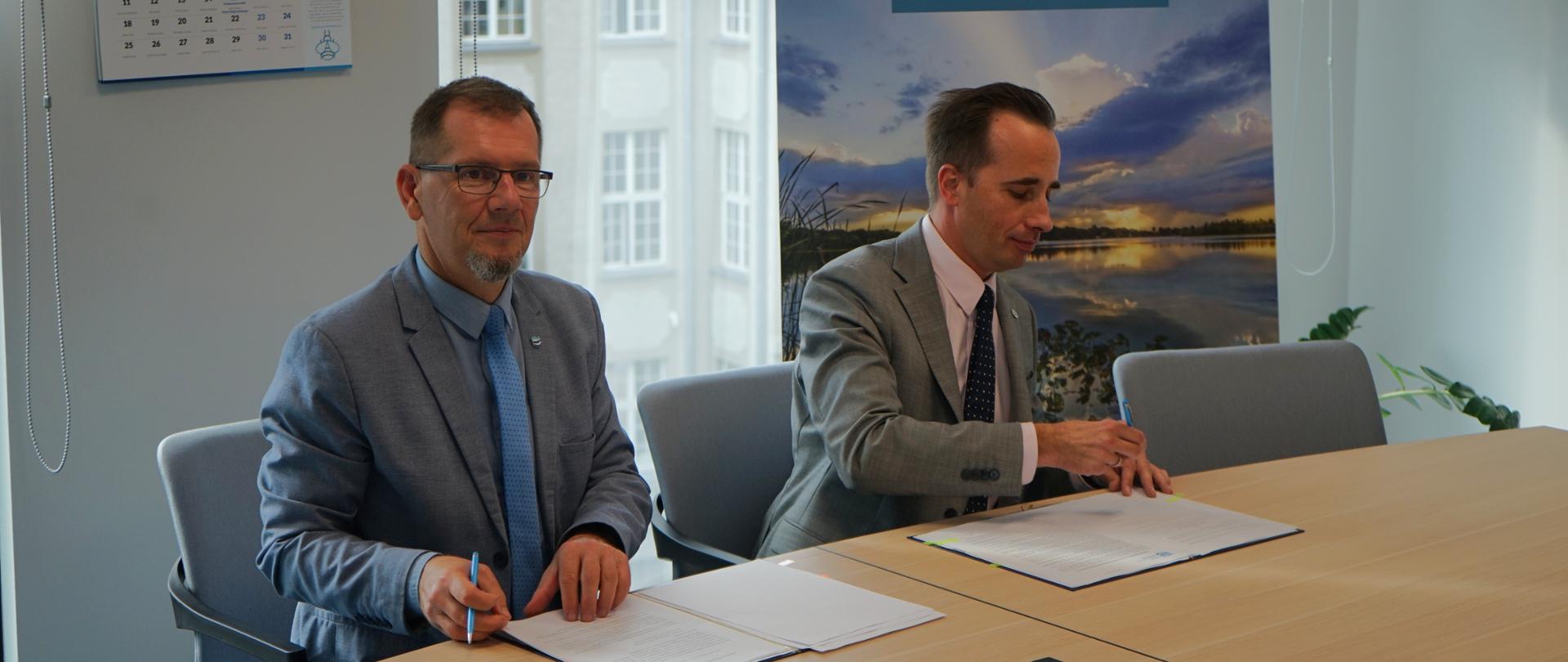 Podpisanie listu intencyjnego między Wodami Polskimi a Energą Wytwarzanie