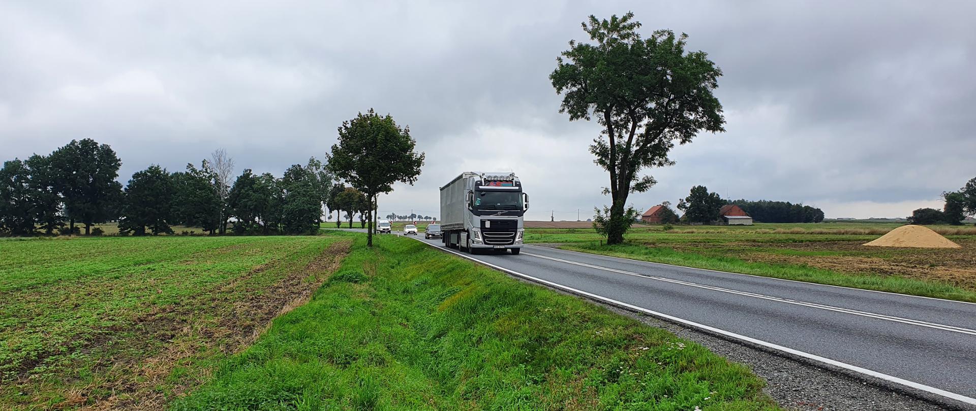 Fragment DK45 na odcinku Bierdzany - Kuniów