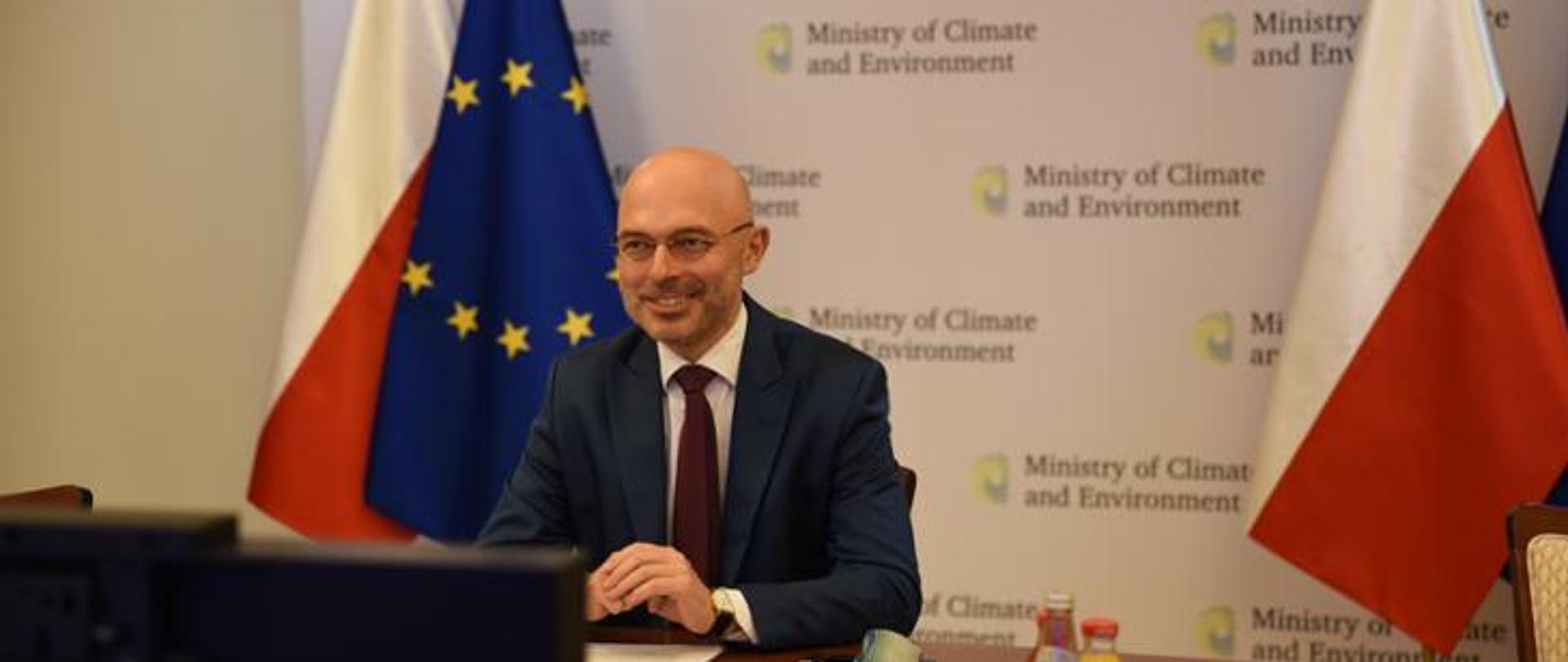 Minister klimatu i środowiska Michał Kurtyka