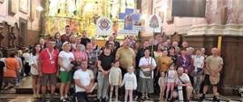 Zdjęcie grupowe uczestników XVI Pielgrzymki Strażaków