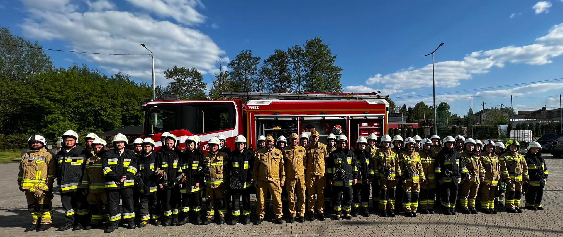 Zakończenie kursu podstawowego dla strażaków ochotników