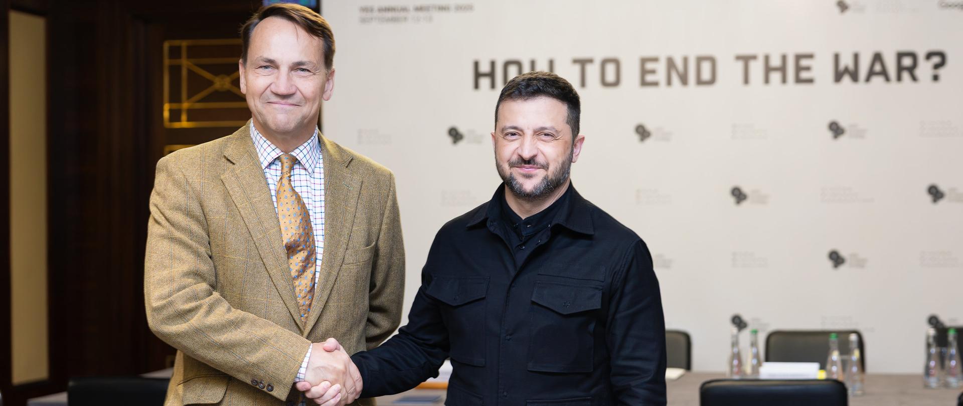 Deputy Prime Minister Radosław Sikorski visits Kyiv to attend Yalta European Strategy