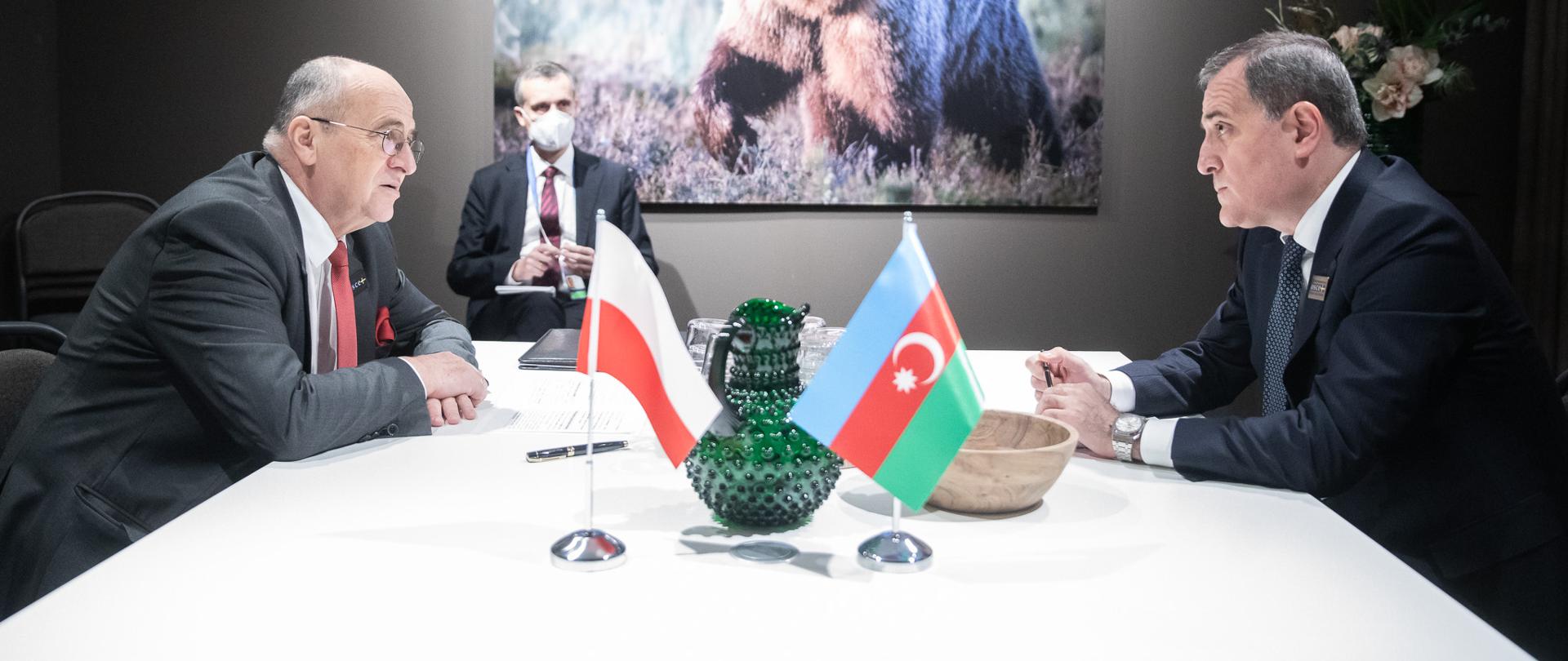 2021.12.03 Sztokholm , Szwecja . Minister Zbigniew Rau . OSCE / OBWE .Bilateralka Azerbejdzan .
Fot. Tymon Markowski / MSZ