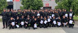 Zakończenie szkolenia podstawowego strażaka ratownika OSP