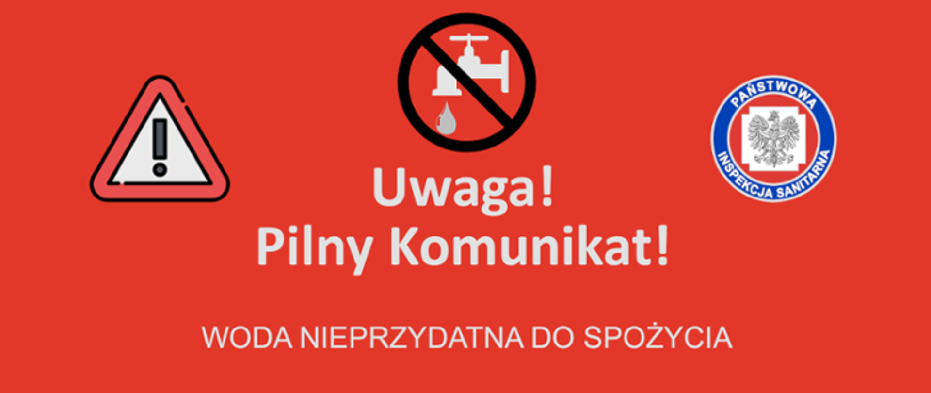 Wodan nieprzydatna do spożycia
