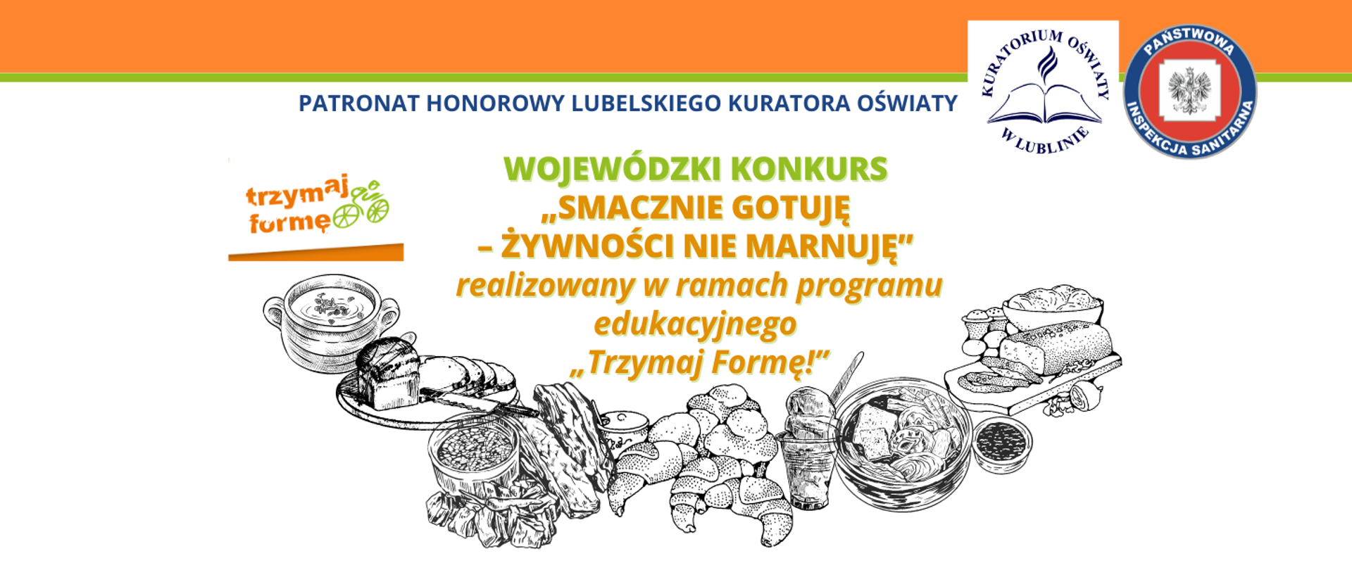 logo - „SMACZNIE GOTUJĘ – ŻYWNOŚCI NIE MARNUJĘ”