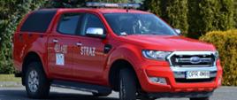  Zdjęcie przedstawia samochód rozpoznawczo-ratowniczy Ford Ranger 