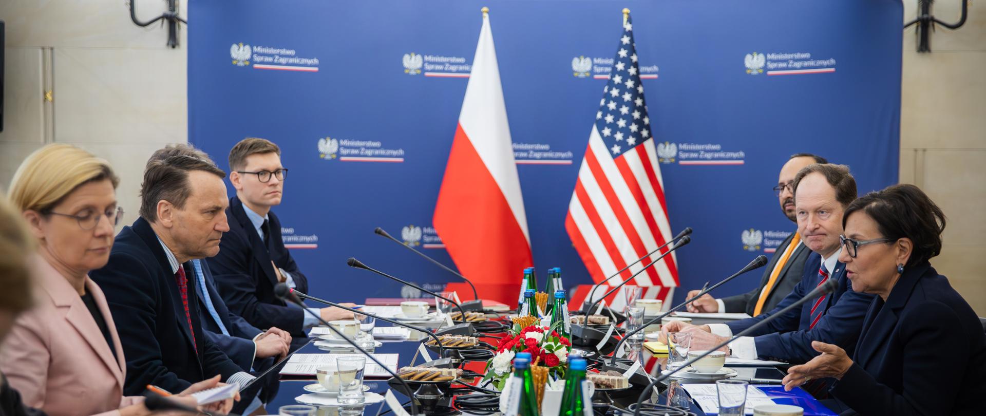 Minister Sikorski meets U.S. Special Representative for Ukraine’s Economic Recovery