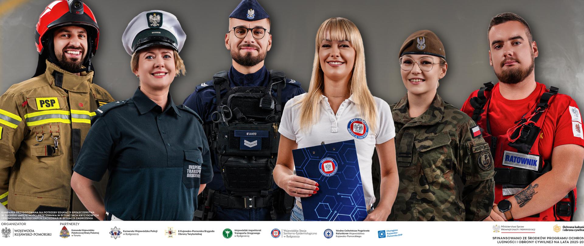 Kampania: Bezpieczne Kujawsko-Pomorskie. Wspólnie budujemy system ochrony ludności