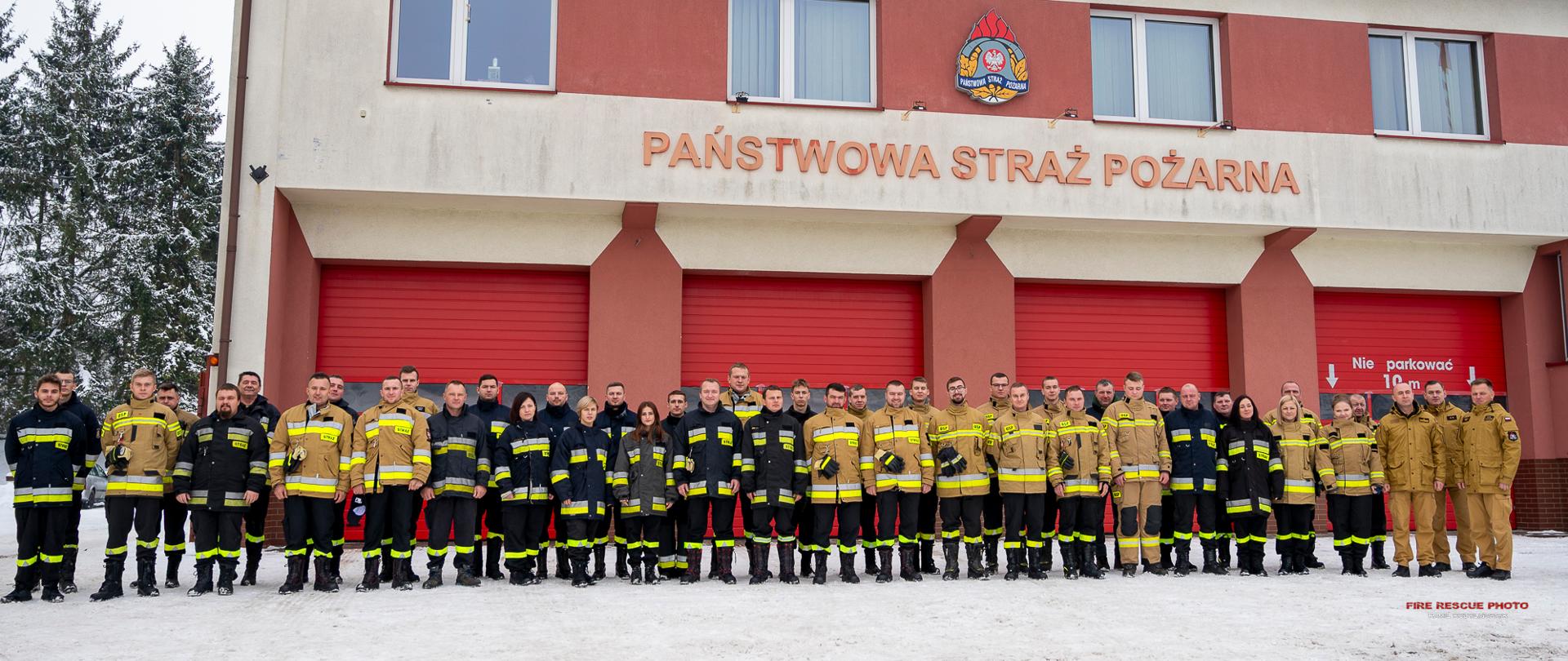 Egzamin na zakończenie szkolenia podstawowego strażaka ratownika OSP
