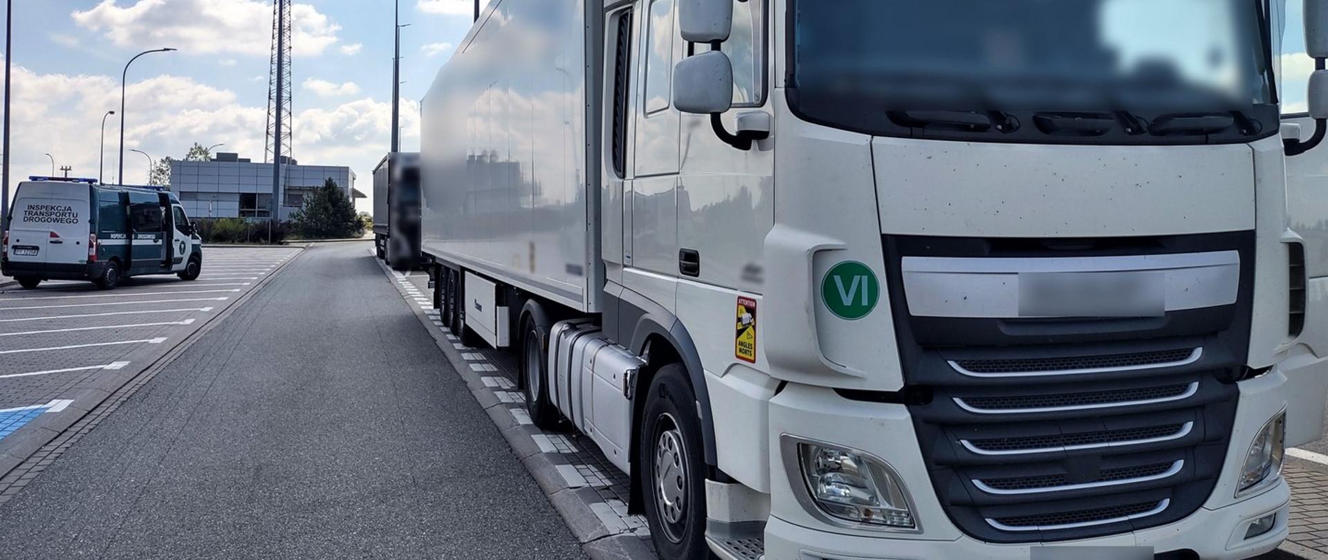 Kierowcy nakazano usunięcie naruszenia i doprowadzenie jednostki transportowej do stanu zgodnego z ADR