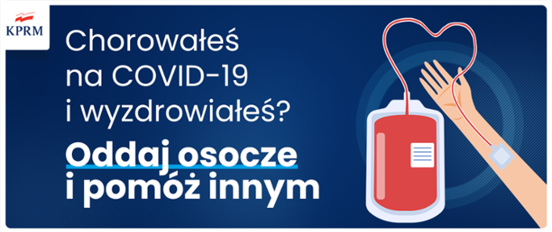 Pokonałeś COVID-19? Oddaj osocze!