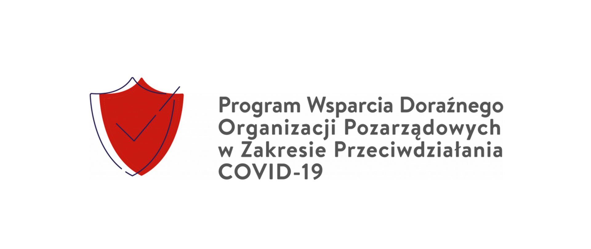 Program Wsparcia Doraźnego Organizacji Pozarządowych w Zakresie Przeciwdziałania COVID-19 - logo