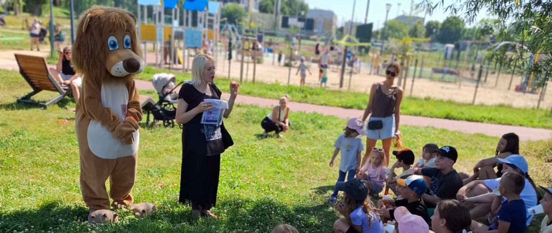Kolejny cykl spotkań z dziećmi w ramach wakacyjnej akcji edukacyjnej