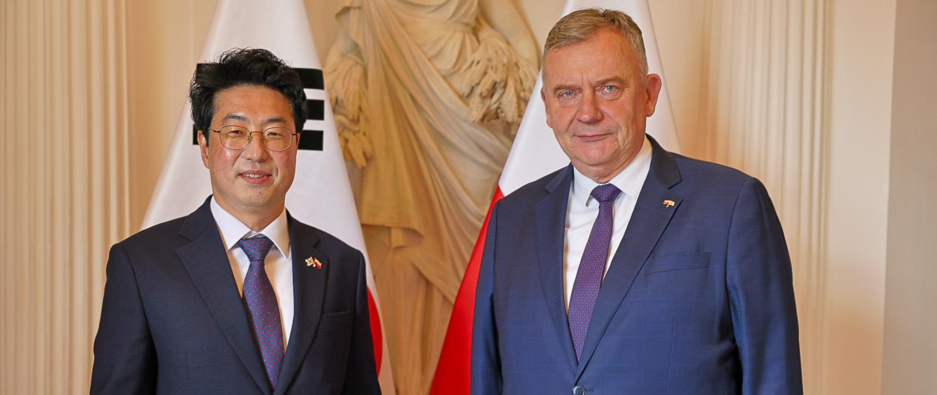 spotkanie z delegacją Ministerstwa Obrony Narodowej Republiki Korei