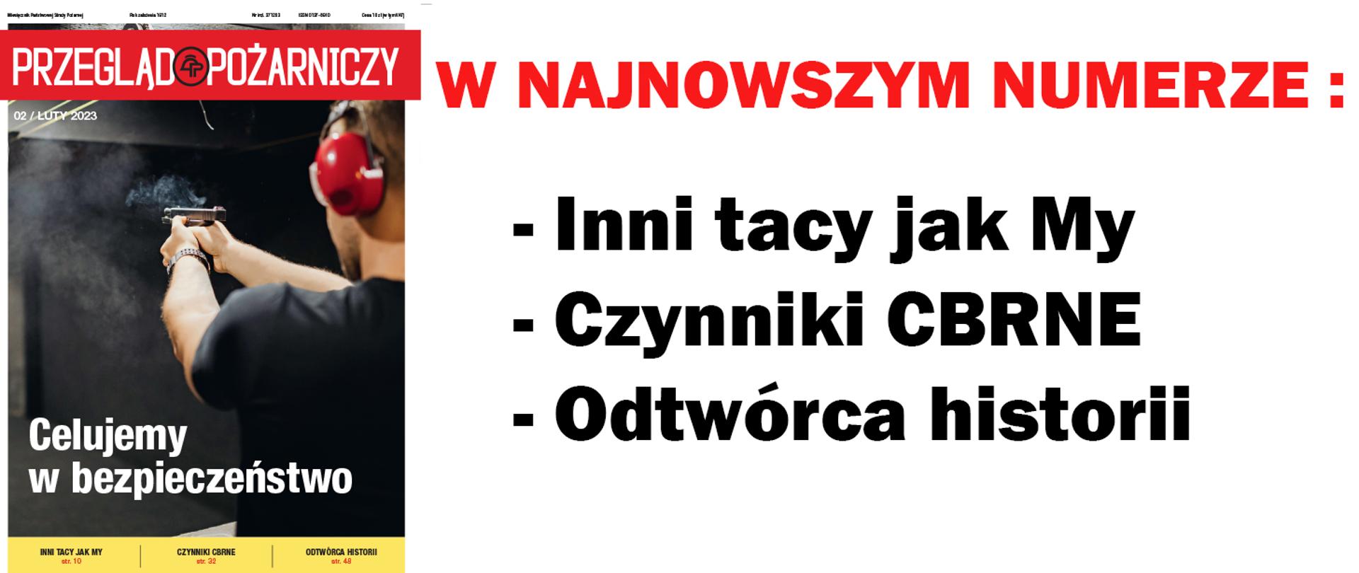 Okładka najnowszego numeru Przeglądu Pożarniczego