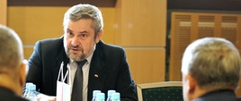 Min.J.K Ardanowski podczas rozmów