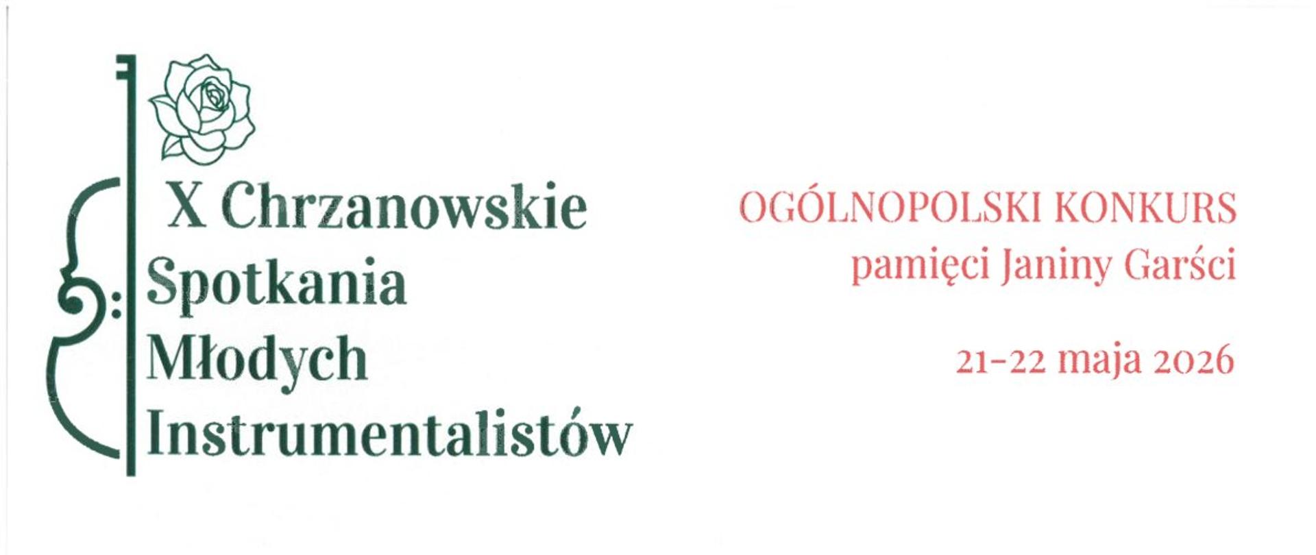 Dyplom trzeciego miejsca dla Hanny Rączki w Ogólnopolskim Konkursie pamięci Janiny Garści w dziesiątych Chrzanowskich Spotkaniach Młodych Instrumentalistów w Chrzanowie w dniach od dwudziestego pierwszego do dwudziestego drugiego maja dwa tysiące dwudziestego szóstego roku