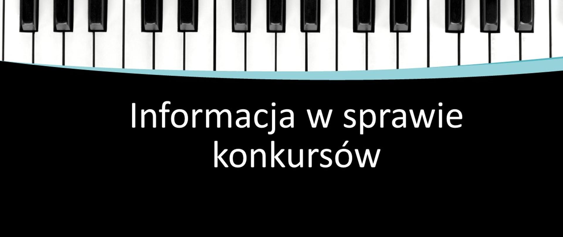 Plakat z klawiaturą i tekstem