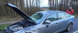 Wypadku 3 samochodów osobowych marki VOLKSWAGEN GOLF, PEUGEOT 206 i AUDI A6 na 78. kilometrze drogi wojewódzkiej nr 178 na wysokości miejscowości Lipa.