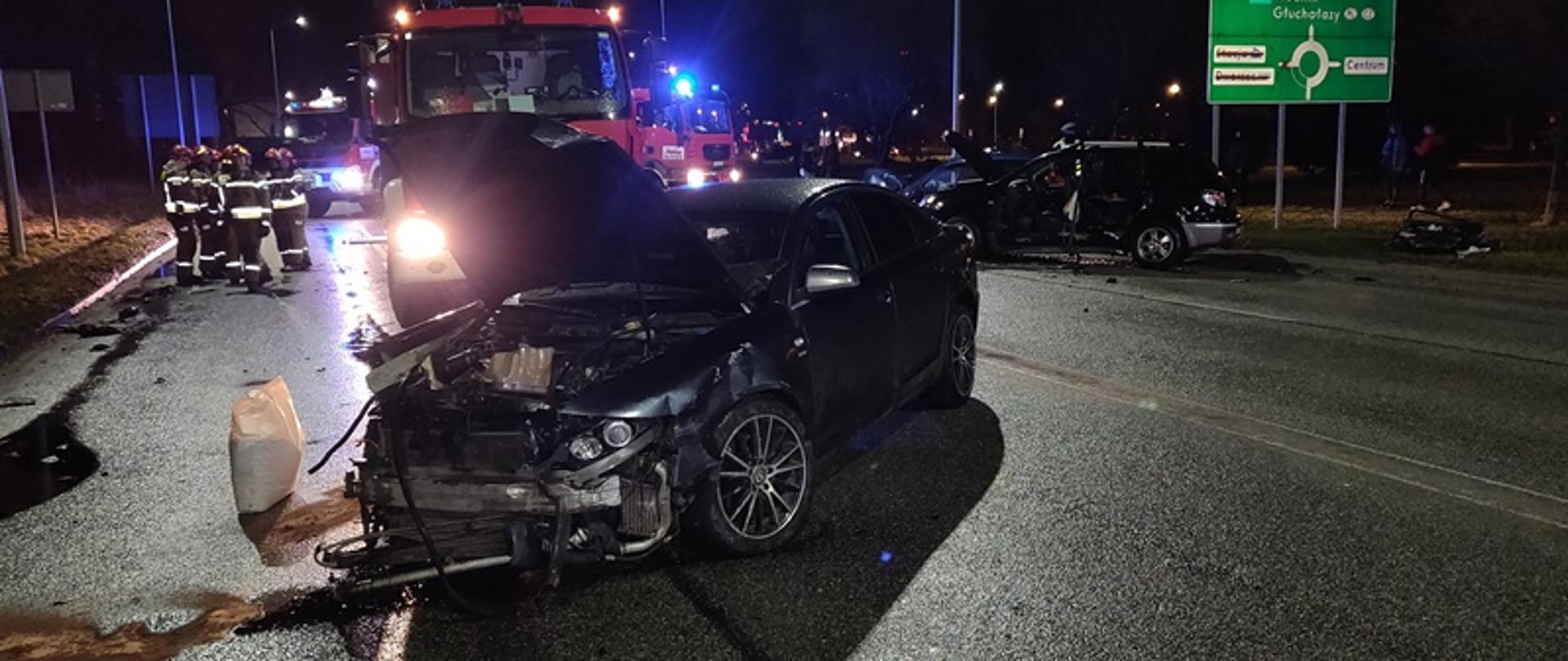 Wypadek drogowy na ul. Bema - Nysa.