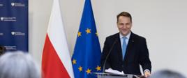 Minister Radoslaw Sikorski's courtesy meeting with Asia-Pacific heads of mission accredited to Poland.