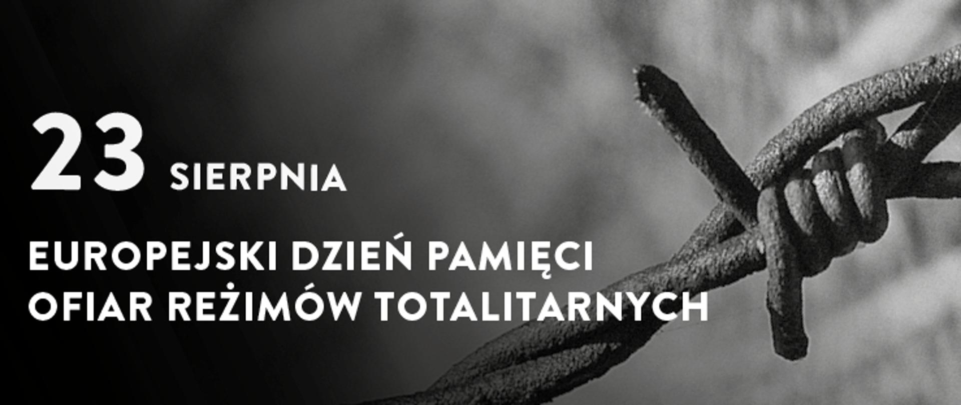 „Pamiętaj. 23 sierpnia” - Europejski Dzień Pamięci Ofiar Reżimów Totalitarnych
