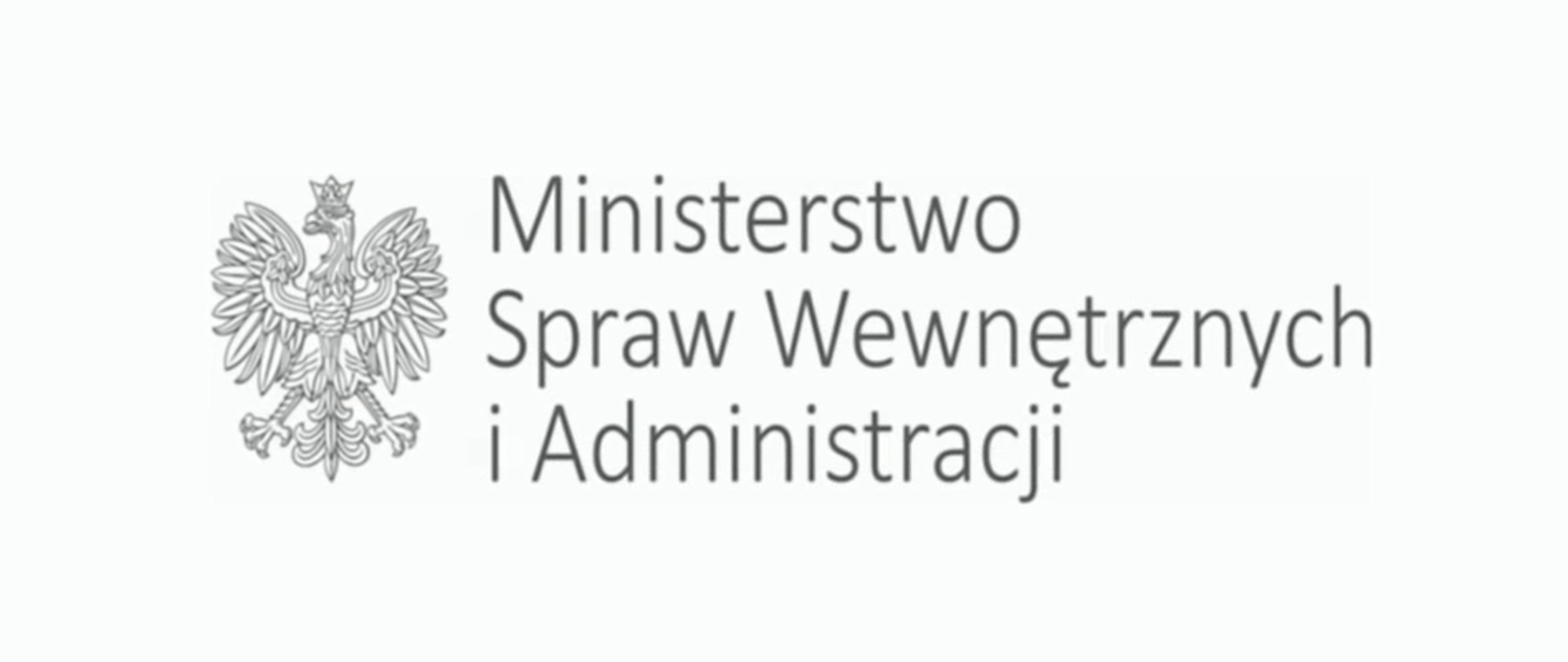 Logo Ministerstwa Spraw Wewnętrznych i Administracji