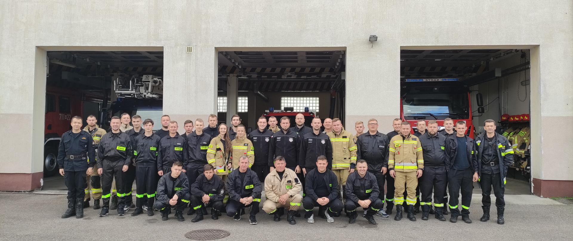 Zakończenie kursu podstawowego druhów Ochotniczych Straży Pożarnych