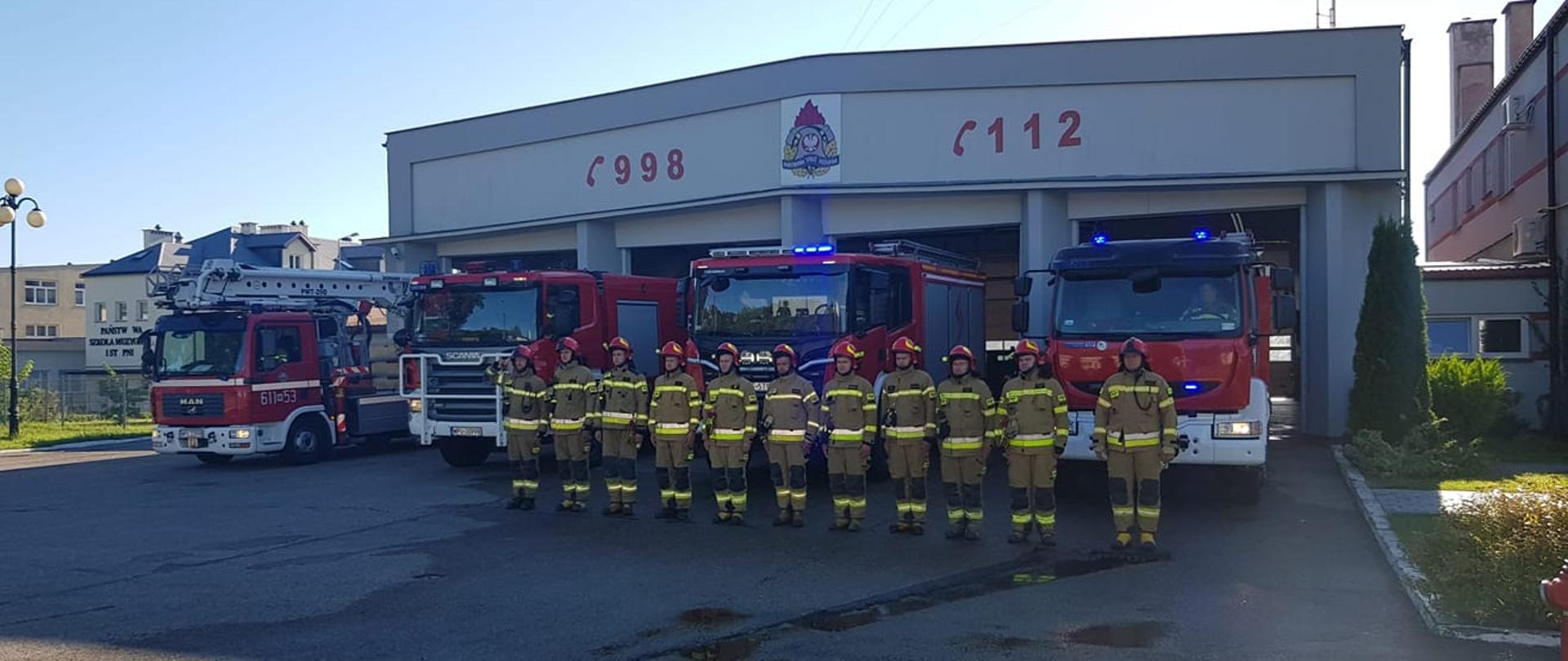 Oddanie hołdu tragicznie zmarłemu strażakowi KG PSP